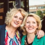 Helga de Boer en Trea ten Kate van Platform 9