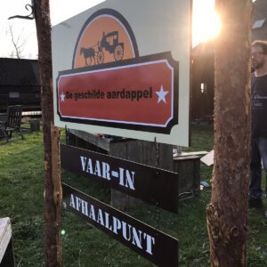 Vaar-in van De geschilde aardappel - Zwartsluis