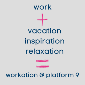 Work + vacation + inspiration + relaxation is workation voor ondernemers