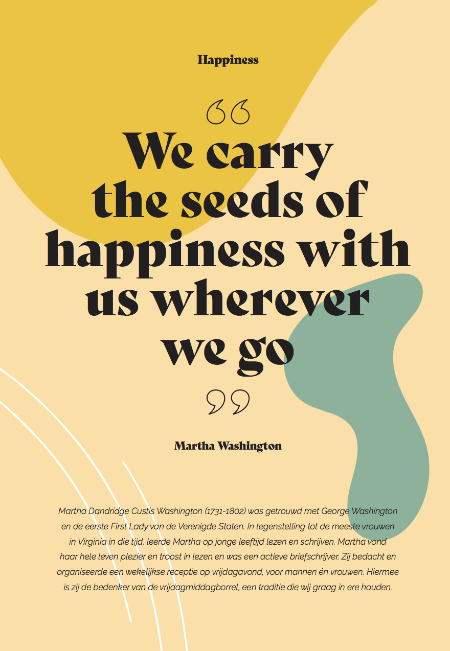 Seeds of happiness