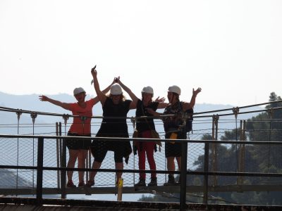 Caminito del Rey vrouwenpower