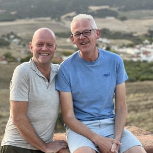 Wilbert en John, gastheren Arriadh Hotel Spanje